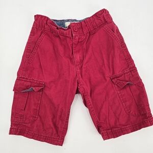Levi's Boys Red Cargo Shorts Size 7 Regular